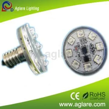 e10 e14 automatic color changing theme park led turbo light