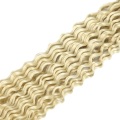 Helle, bleichblonde synthetische Faux-Locs 613