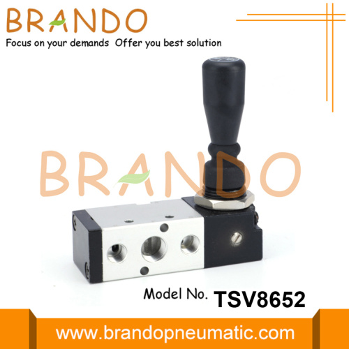 TSV86522 Valvola pneumatica con comando manuale Shako tipo 5/2