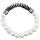 Gemstone 8 mm Beeds redondos facetados ABACUS Hematita Pulseras magnéticas Magnilos de cuarzo de cristal para hombres Mujeres