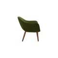 Schlafzimmer Haus 1 Sitz grün moderner Stoffsofa Stuhl Sessel