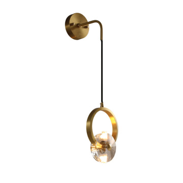 Modern LED Crystal Lights for Indoor Luxury Design: Chandeliers and Wall Lamps for Living and Dining Rooms