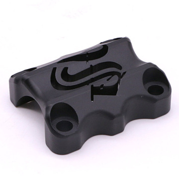 CNC machining of bicycle locking aluminum bracket