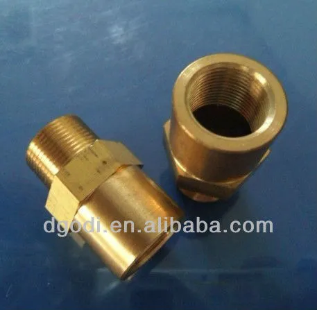brass screw with sleeve, internal thread screw