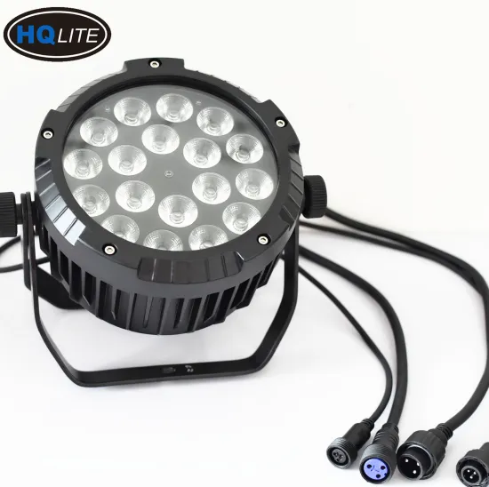 Professional IP65 Waterproof RGBWAUV 6-in-1 Outdoor Par Can LED Light