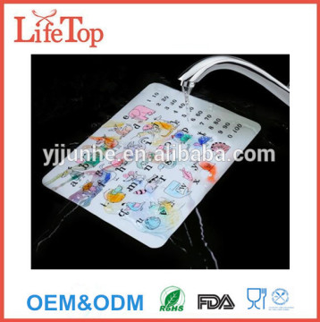 Square Letters Numbers Leanring Baby Place Mat