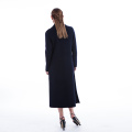 Pure cashmere overcoat in winter