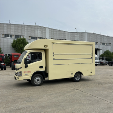 Caminhão portátil de macarrão asiático com motor a combustível para vendedores ambulantes