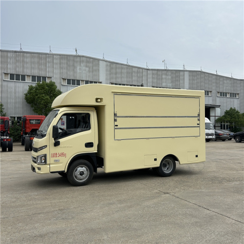 Caminhão portátil de macarrão asiático com motor a combustível para vendedores ambulantes