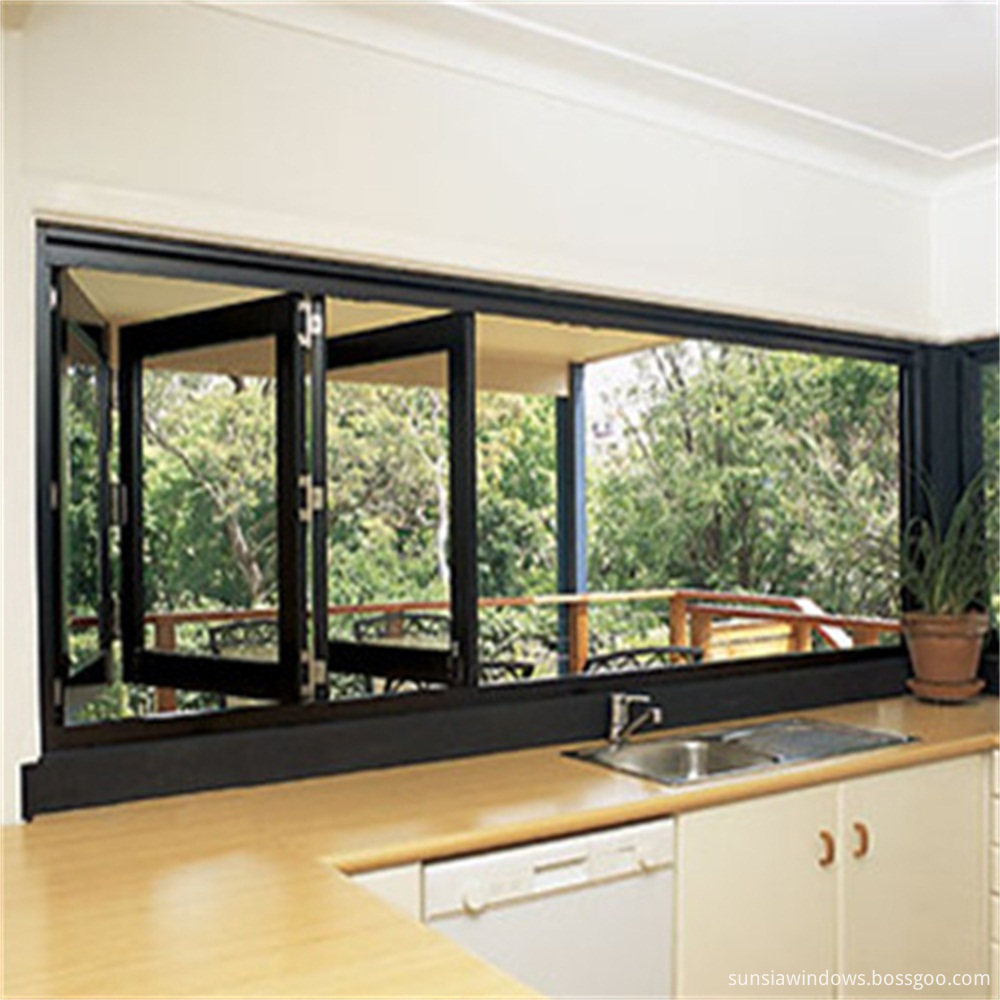 Aluminum Bi Fold Window