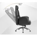 High Back Revolving Elevating PU Leather Office Chair