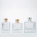 Luxury Flat Square Fragrance Glass Diffuser Bottle