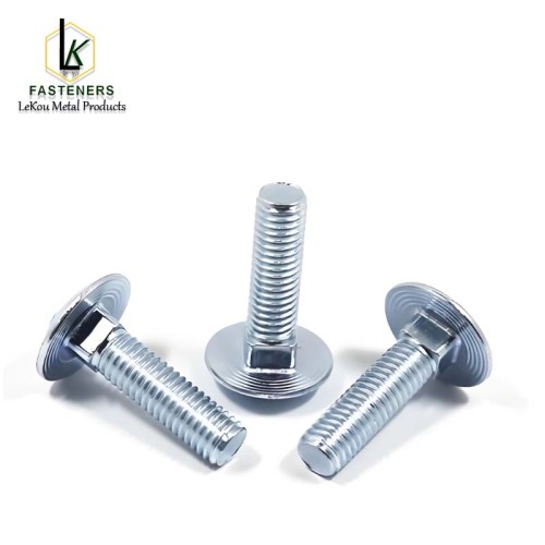 Балты карэткі з круглай галоўкай і квадратнай шыяй, высокатрывалая сталь маркі 8