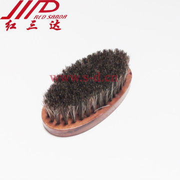 wood horse hair shoe brush