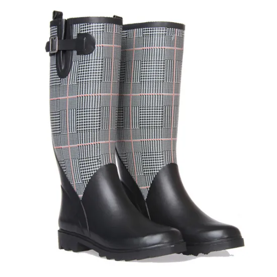 2020 Ladies Fashion Waterproof Cowboy Rubber Boots