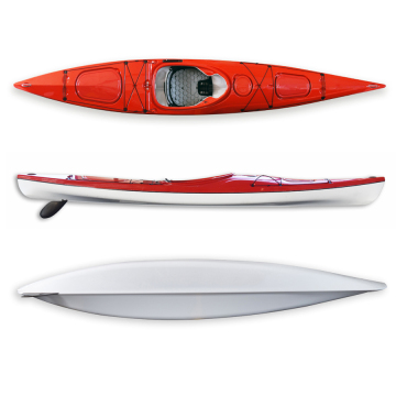 Ridgeside 14.2 ST Canoes And Kayaks - Wholesale ABS Sit-In Single Sea Touring Canoe/Kayak