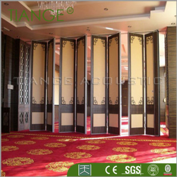 Banquet hall soundproof acoustic accordian door