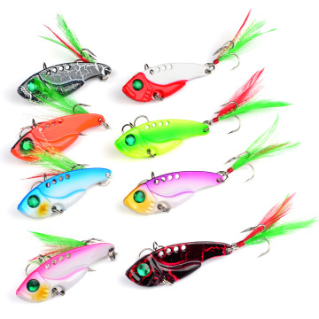 Vib Sequin Jig Metal Lure - Saltwater Sea Fishing Flies for Trout