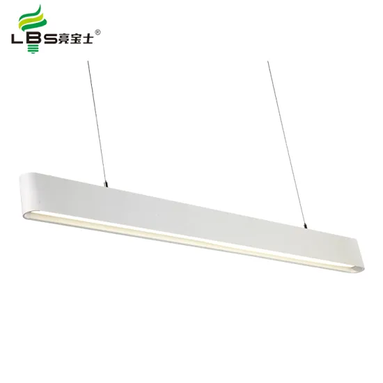 Industrial LED Highbay Light: 4ft Suspended Indoor Commercial Office Workshop Lamp