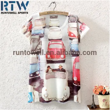 Latest design men's printing sublimated T-shirt 3d printing t-shirt custom printed t-shirt