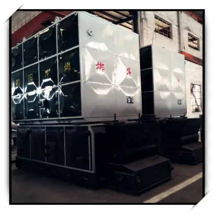 Thermic oil heat transfer boiler