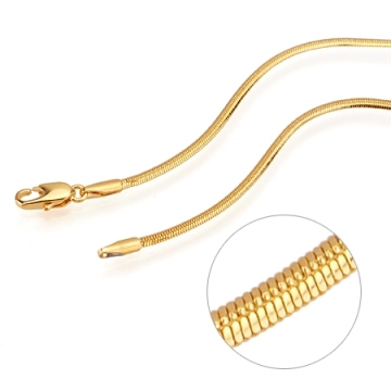 gold-plated necklace(80627-24)