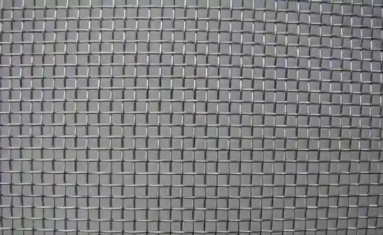 Hot-dipped Galvanized square wire mesh