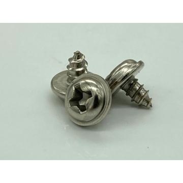 Phillips pan self tapping screws with washer ST2.9*5