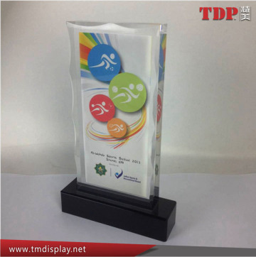 sports trophy crystal trophy award wholesale trophy parts crystal trophy for sports