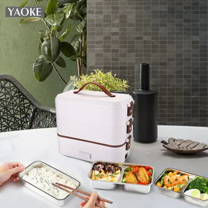 High Value Multi-layer Lunch Box Multi-functional Cooking Electric Heating Portable Lunch Box