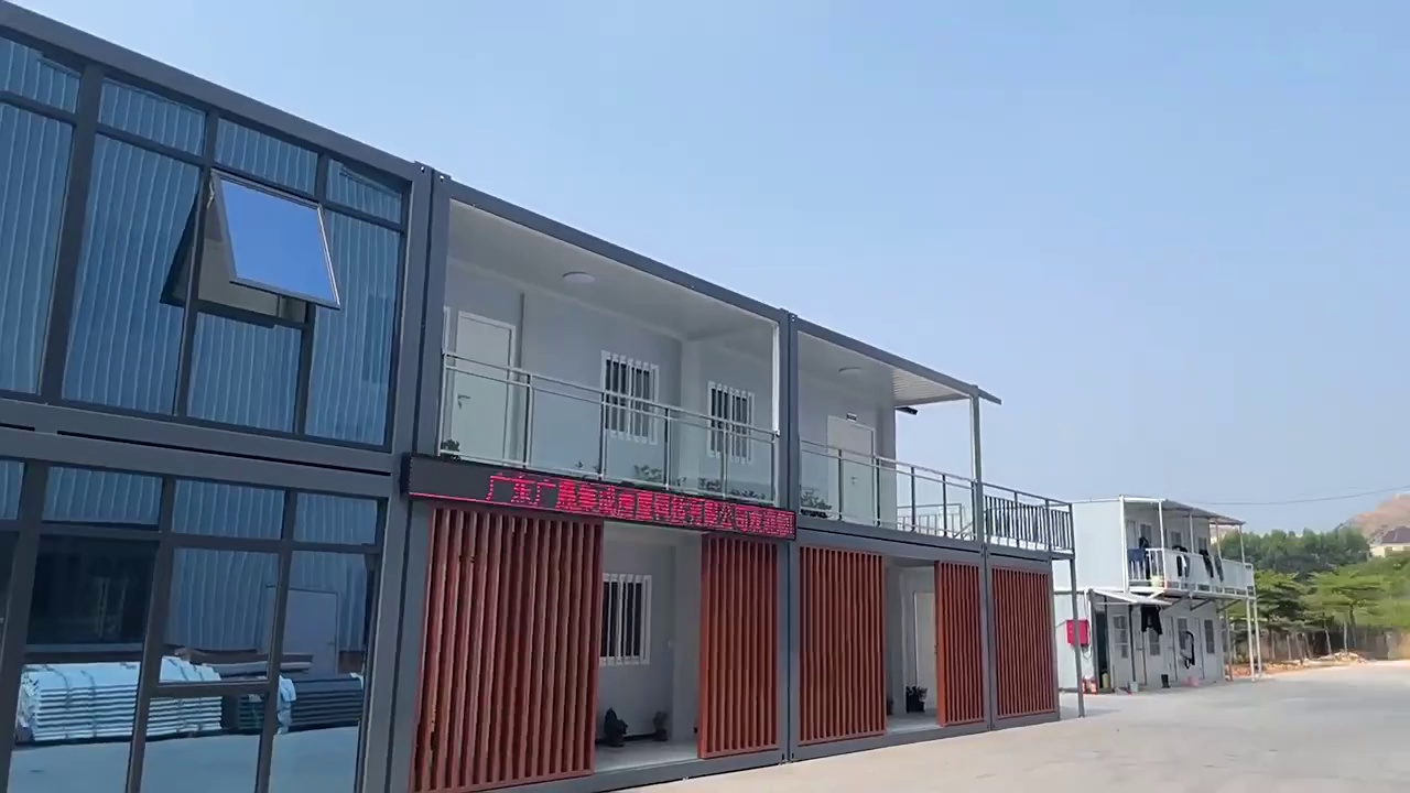 Stylish Quick-Assemble Container Home with Creative Design