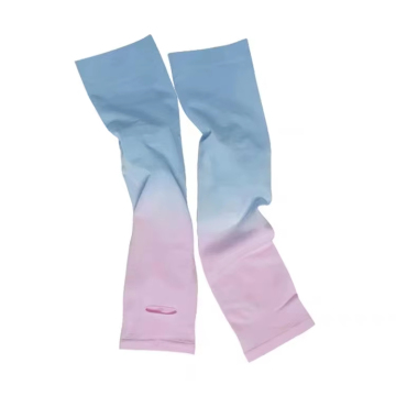 Ice Silk Sun Protection Cycling Arm Sleeves for Summer