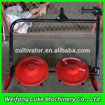 Hot sale garden cultivator with 2 discs Rotary disc mower