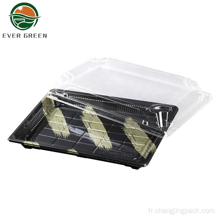 Boîte de sushi à emporter en plastique écologique