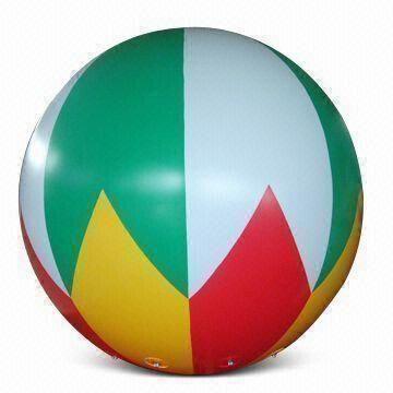 Inflatable Balloon with Full High Digital Printing, Made of PVC, Available in Various Colors