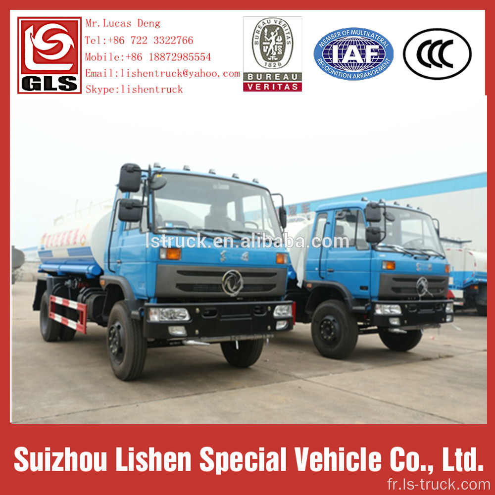 Camion-citerne de l&#39;eau 10000L 4 * 2 Dongfeng