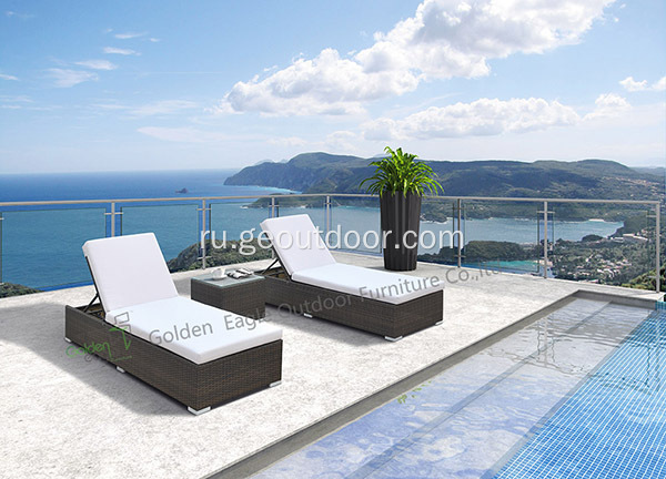 PE+Rattan+Garden+Sun+Lounger+Set