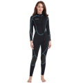 Skinsuit de buceo de buceo con cremallera frontal delantero