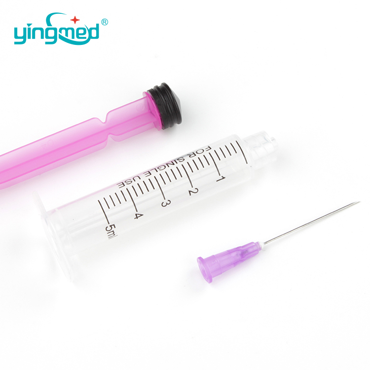Syringe color plunger luer lock +Yingmed (13)