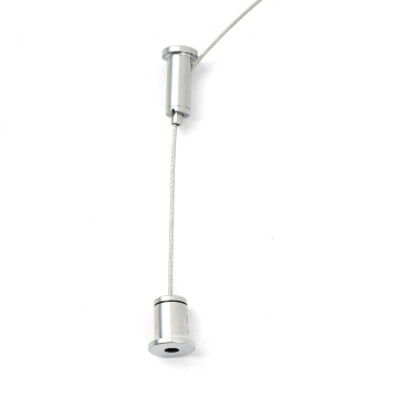 Steel Wire Rope Suspension Lighting Kit: Accessories, Grip Clips, and Cable System