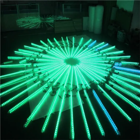 Pixel Led Rain meteor rain 3d Tube lights