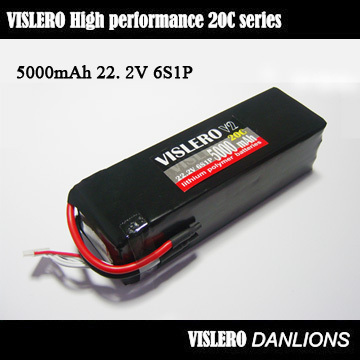 [Super Deal] 20C Li-polymer battery 5000mAh 22.2V for RC models