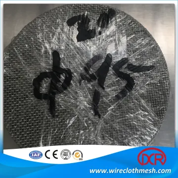130 Micron Stainless Steel Filter Disc Clot