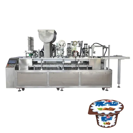 Customizable 1-2 Heads High Precision Horizontal Cup Coffee Sealing and Filling Machine