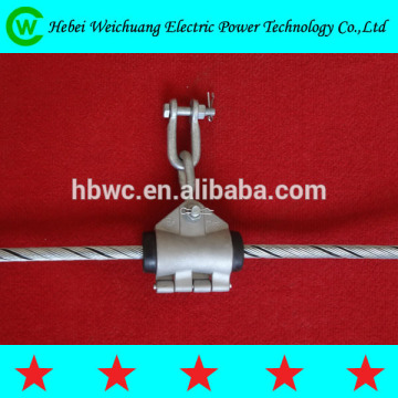 Hot dip galvanized suspension clamp for ADSS OPGW cable conductor/power line fitting