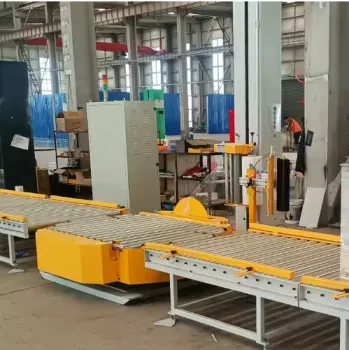 Automatic Conveyor Pallet Stretch Wrapping Machine