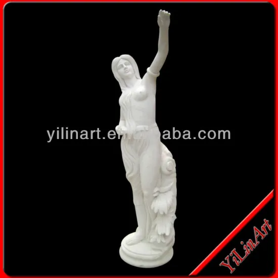 White Marble Female Nude Sculpture YL-R510