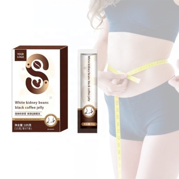 OEM/ODM Weight Management Natural Weight Loss Jelly For Women Detox White Kidney Beans Extract Slimming Black Coffee Jelly