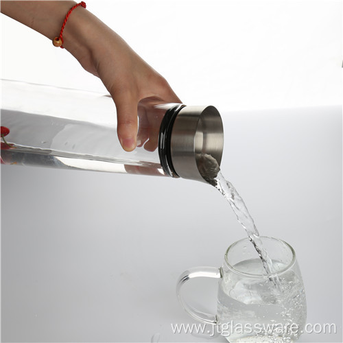 High Grade Mouthblown Borosilicate Glass Water Pitcher