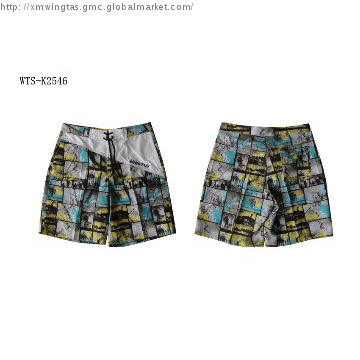 Men\'s beach shorts with all over print